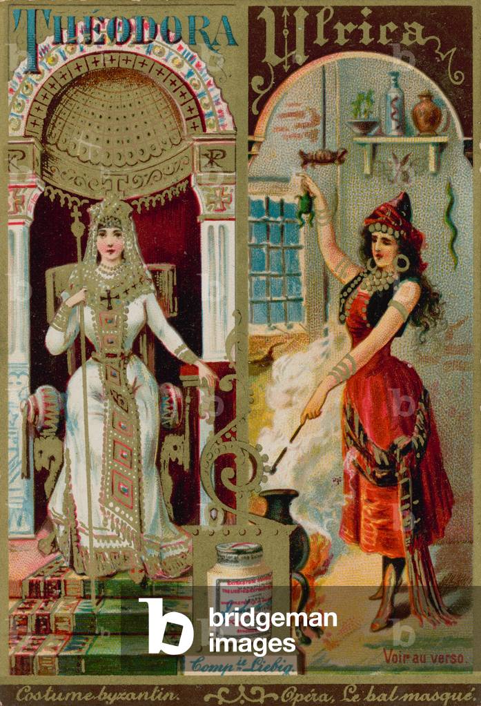 Empress Theodora and Ulrica (chromolitho)
