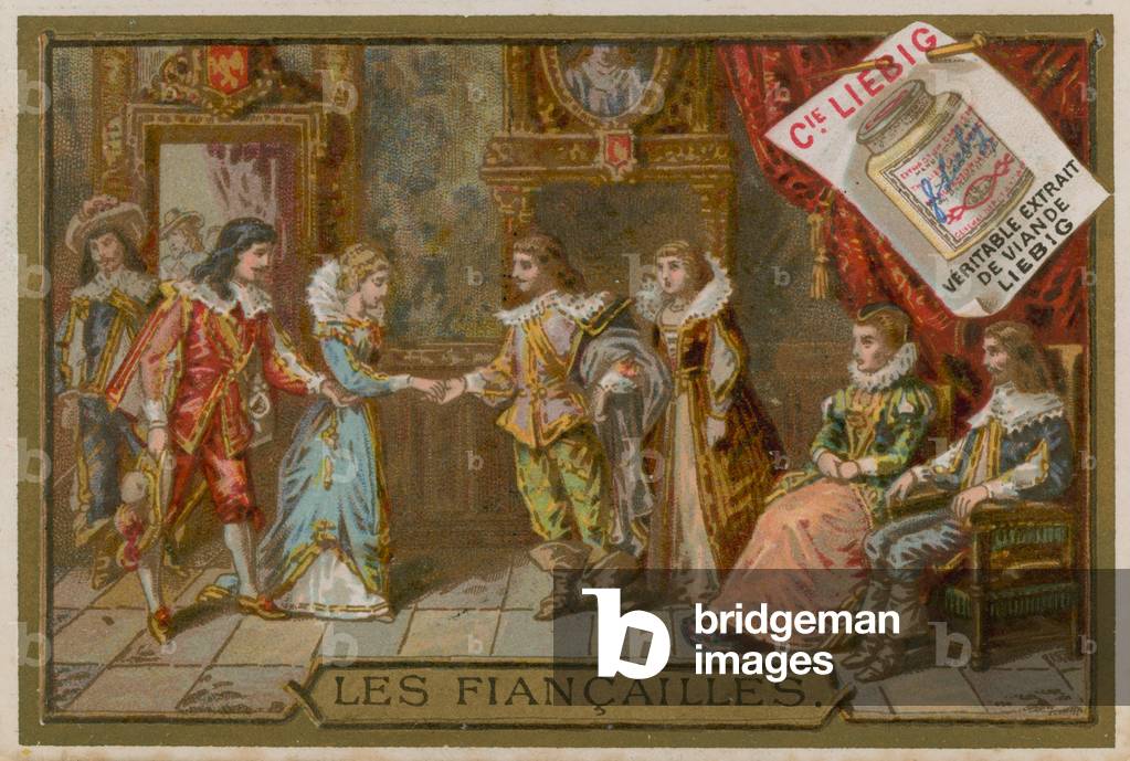 Engagement (chromolitho)