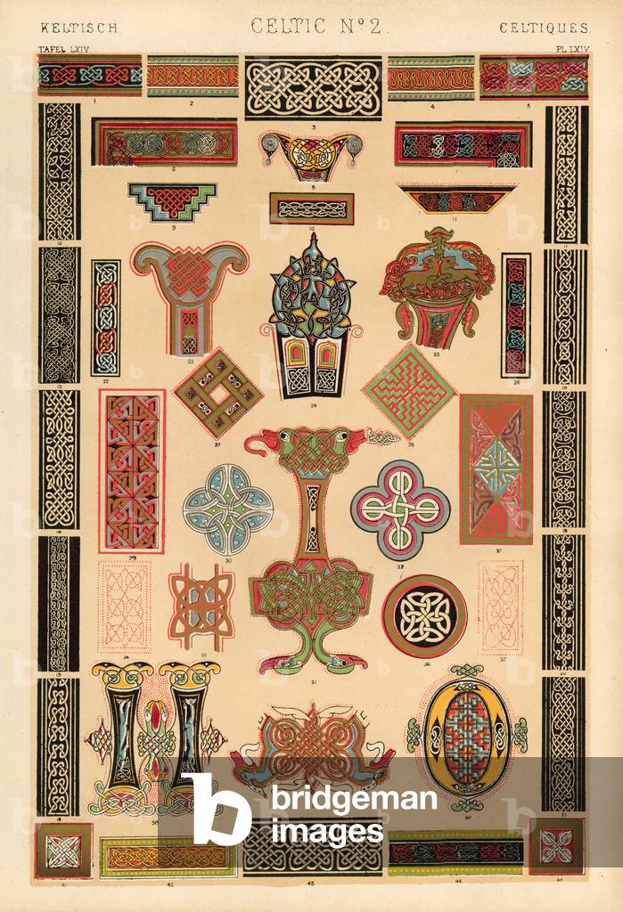 Celtic (colour litho)