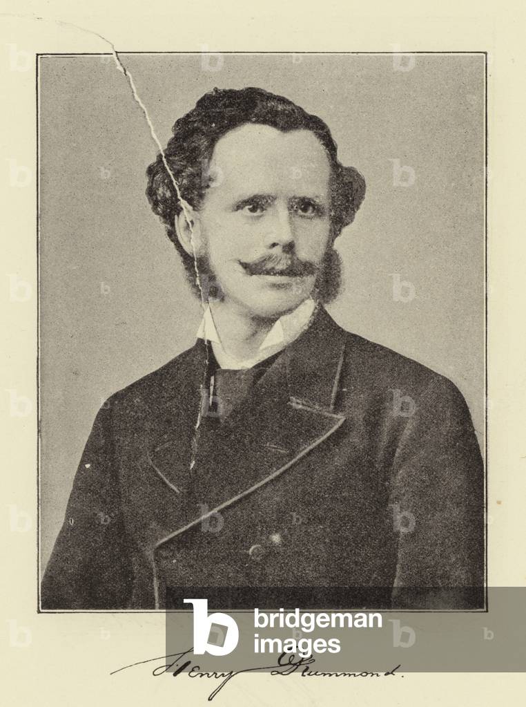 Professor Henry Drummond (b/w photo)