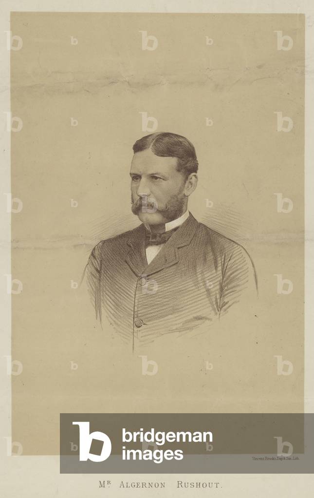 Mr Algernon Rushout (litho)