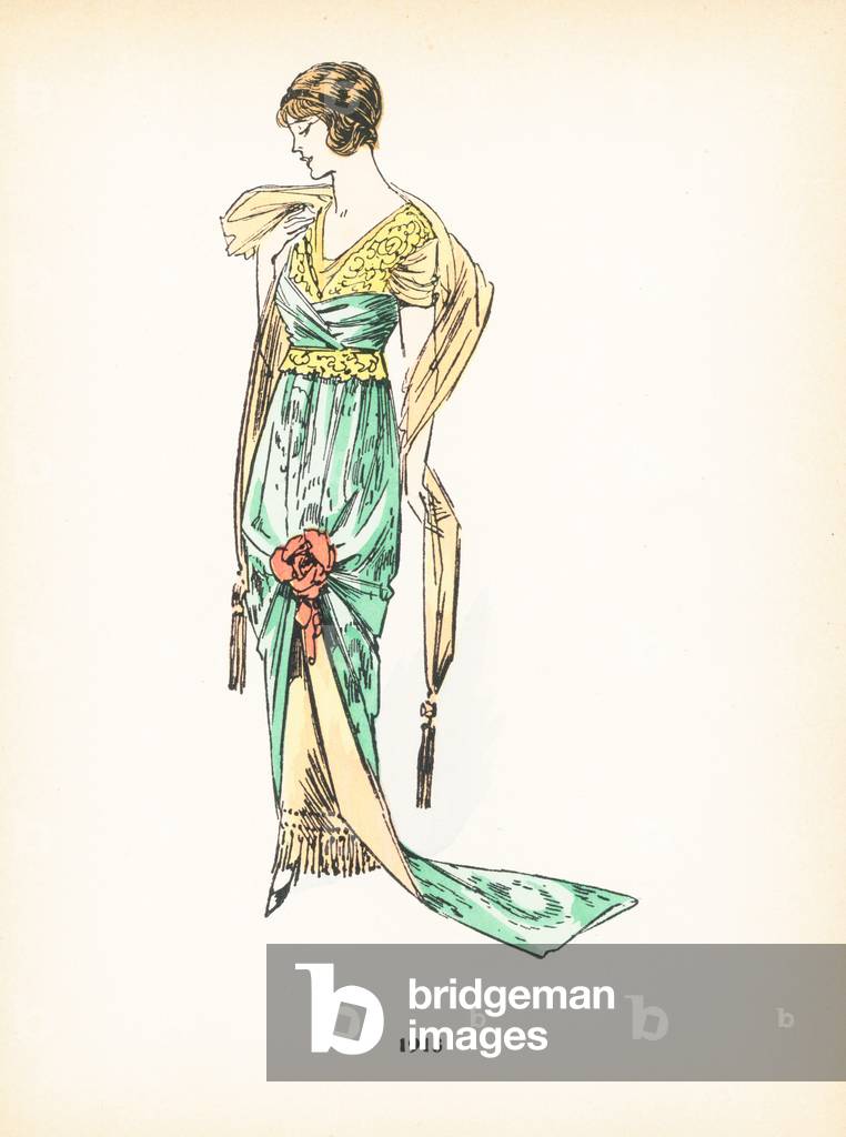 Ladies fashion, 1913 (colour litho)