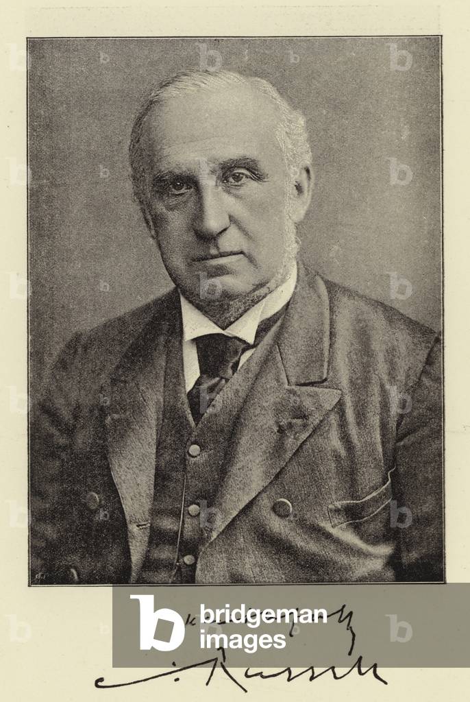 Sir Henry James, MP (b/w photo)