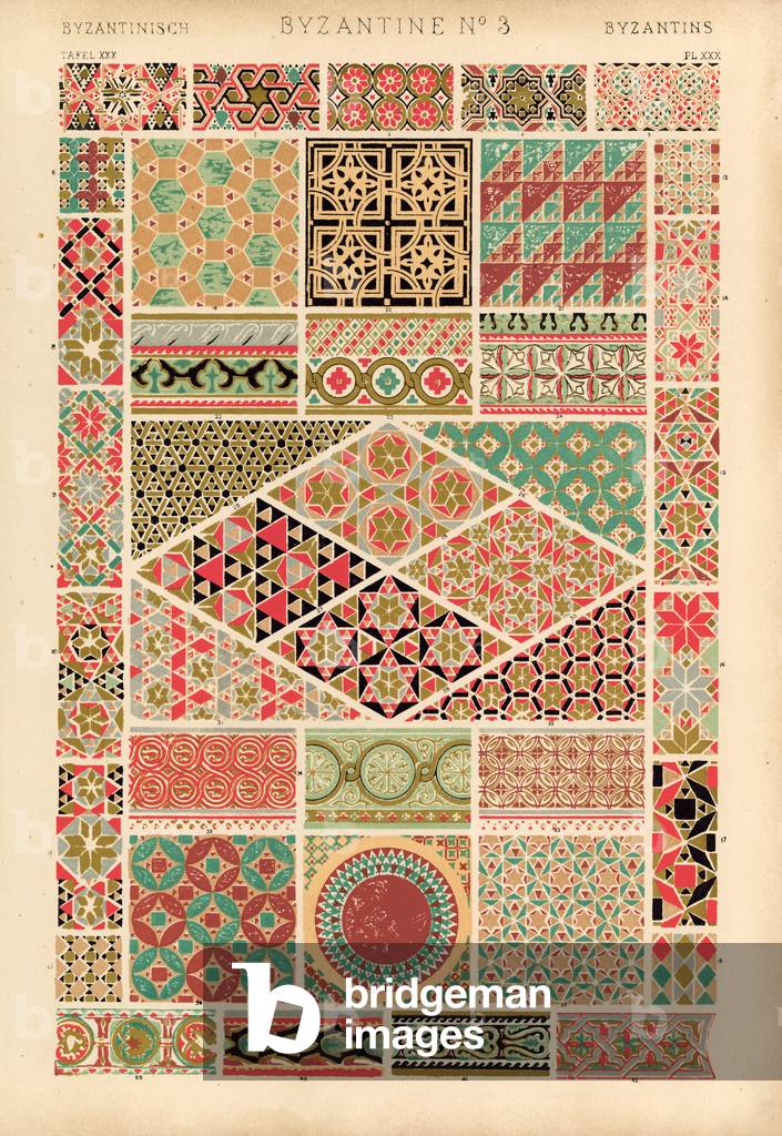 Byzantine (colour litho)
