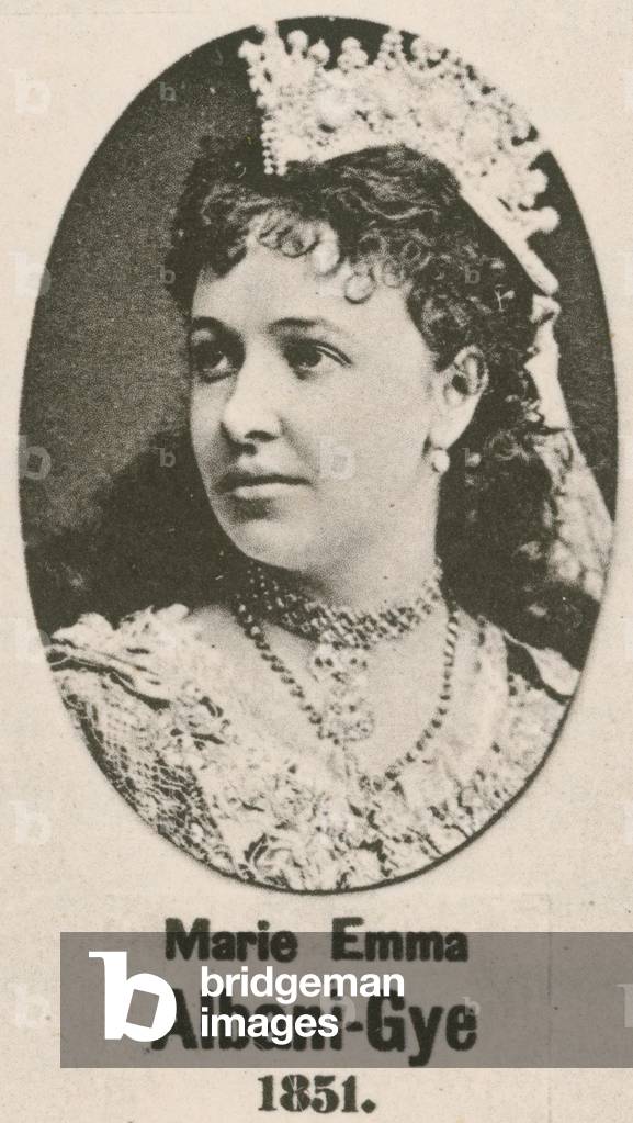 Marie Emma Albani-Gye (gravure)