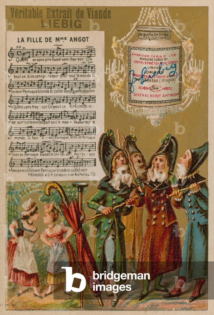 La Fille de Madame Angot (chromolitho)