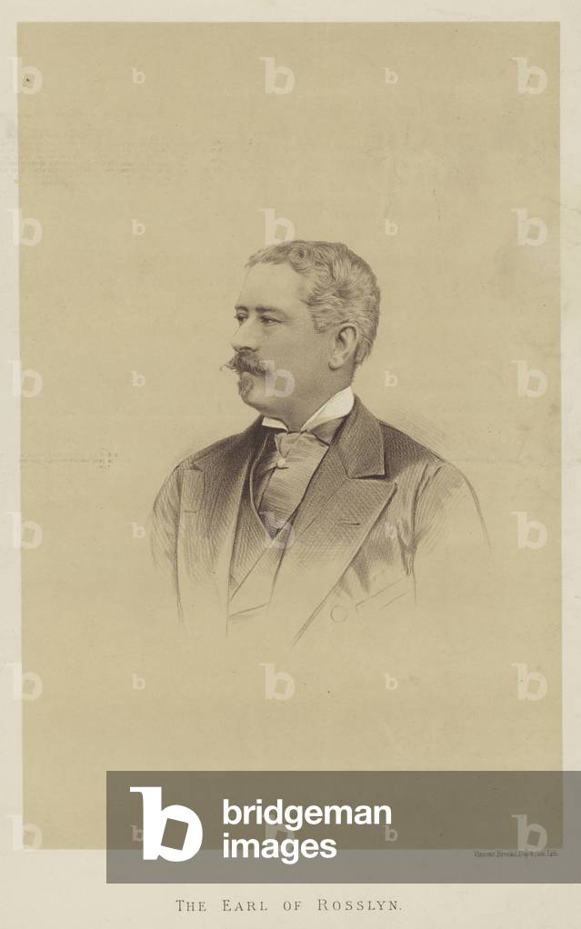 The Earl of Rosslyn (litho)