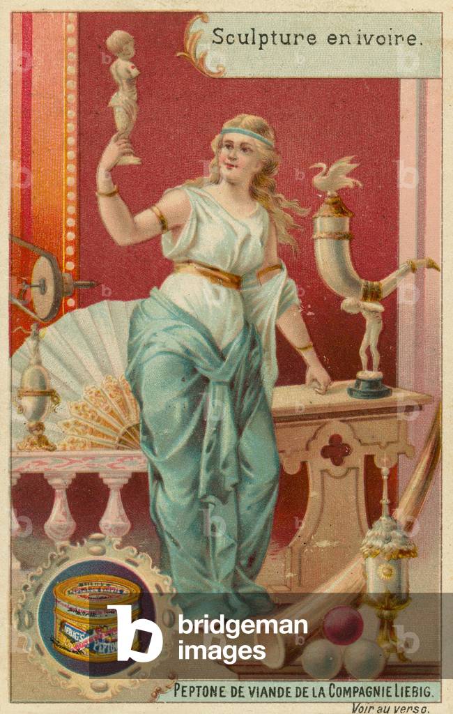 Ivory Sculpture (chromolitho)