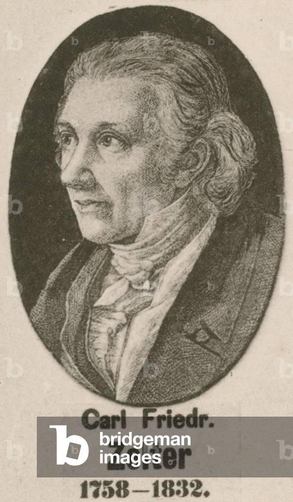 Carl Friedrich Zelter (gravure)