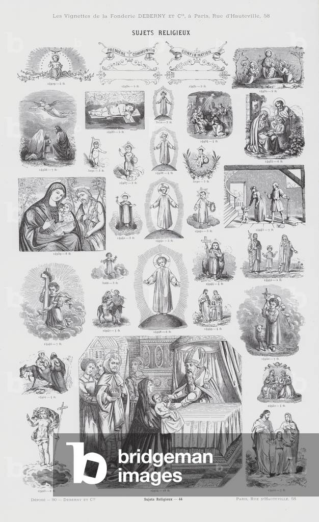 Sujets Religieux (engraving)