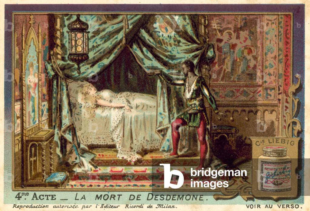 The Death of Desdemona (chromolitho)