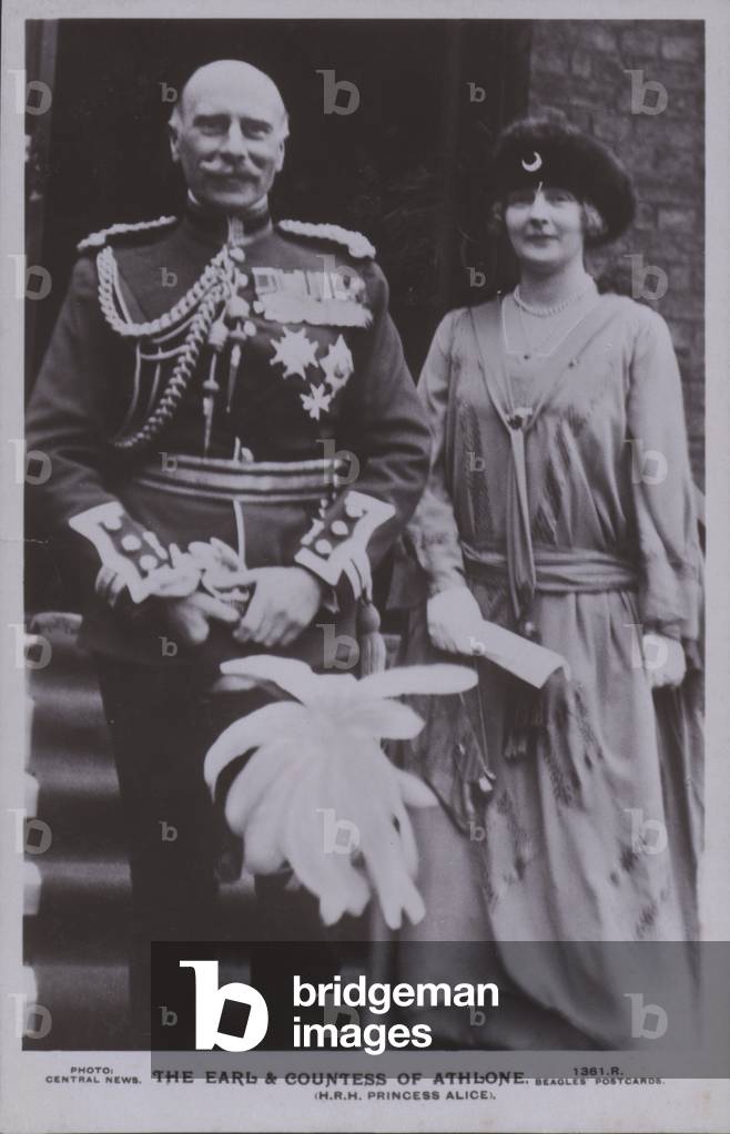 The Earl and Countess of Athlone (b/w photo)
