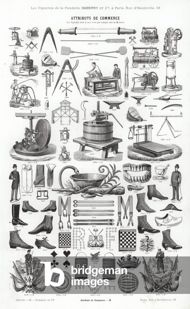 Page from Vignettes Typographiques (engraving)