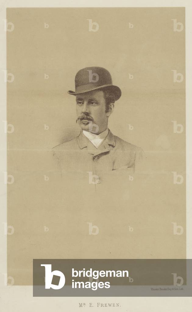 Mr E Frewen (litho)
