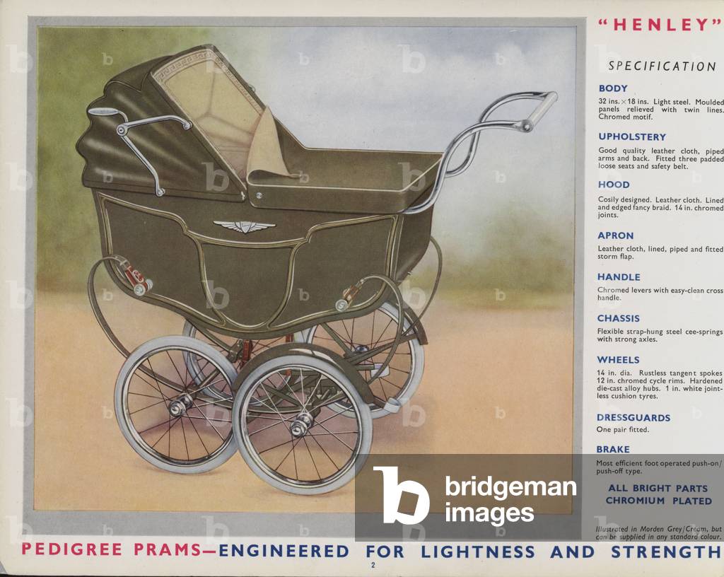 Pedigree Prams and Folders (colour photo)