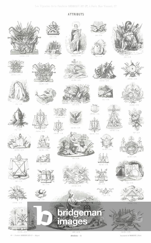 Page from Vignettes Typographiques (engraving)