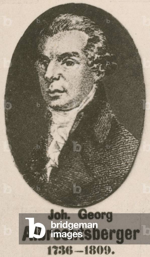 Johann Georg Albrechtsberger (gravure)