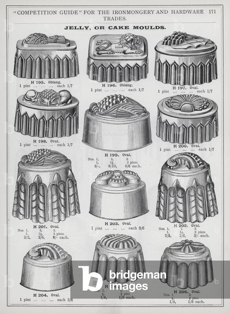 Page of catalogue for the Ironmongery and Hardware Trades, c 1895 (litho)