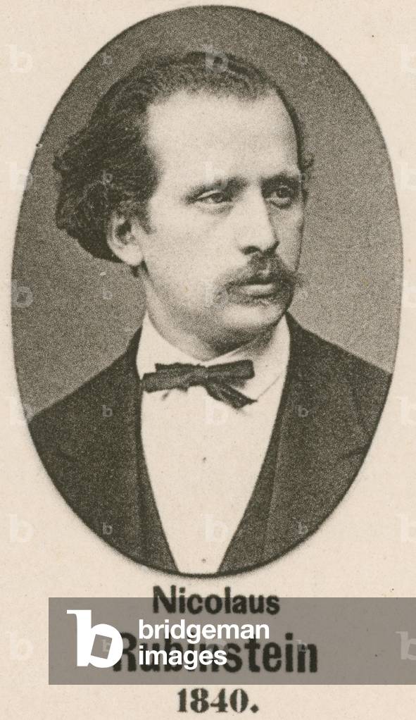 Nicolaus Rubinstein (gravure)