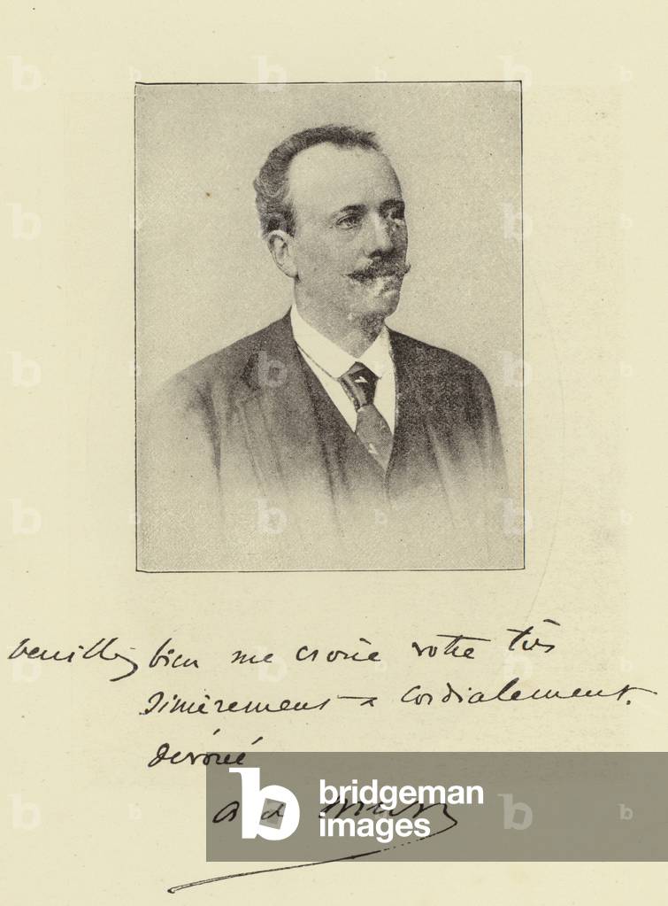 Comte de Mun (b/w photo)