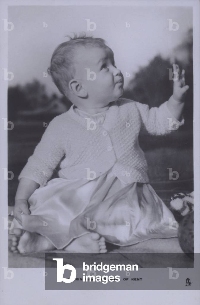 HRH Princess Alexandra of Kent (b/w photo)