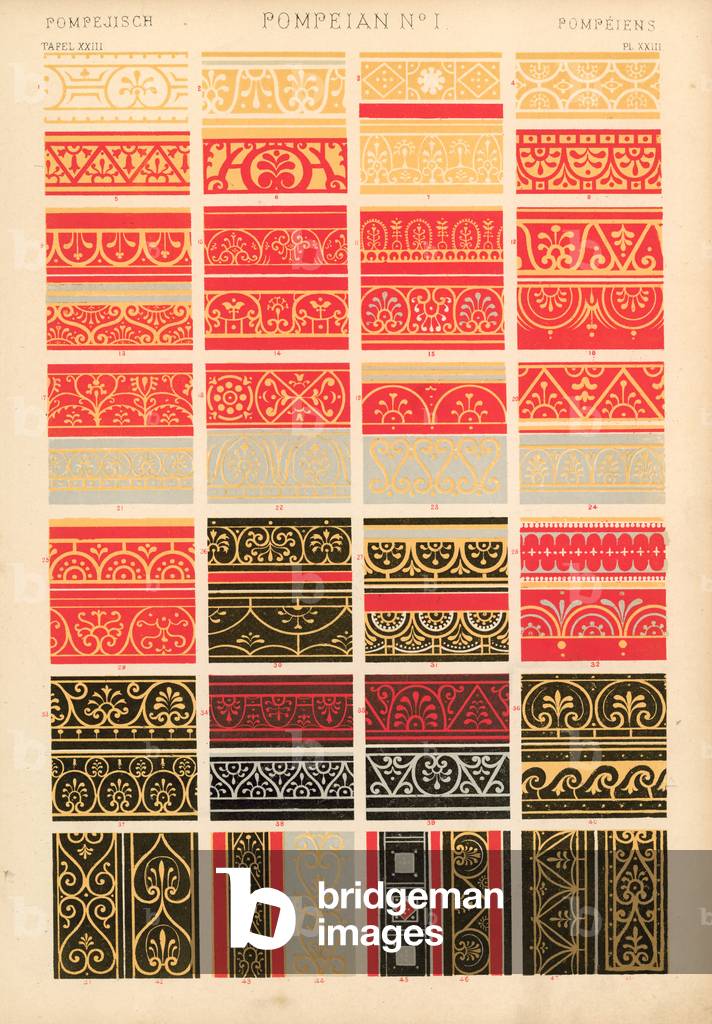 Pompeian (colour litho)