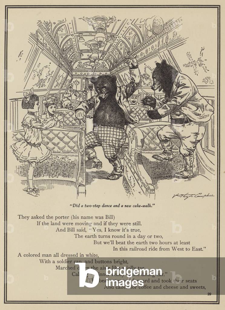 Did a two-step dance and a new cake-walk (engraving)