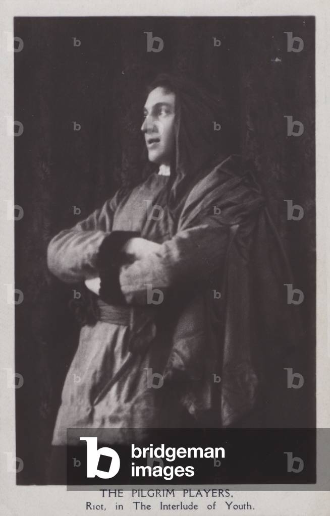The Pilgrim Players (b/w photo)