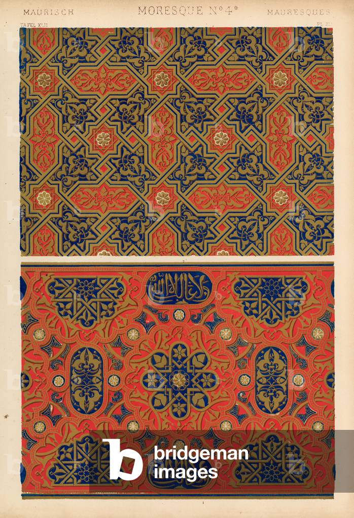 Moresque (colour litho)