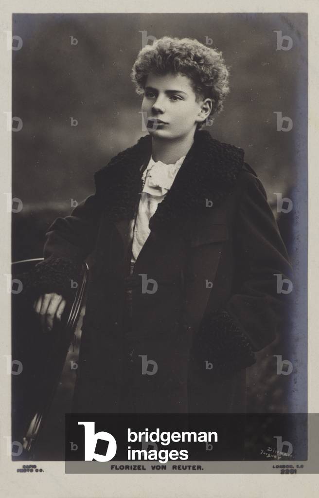 Florizel von Reuter, American violinist and composer (b/w photo)