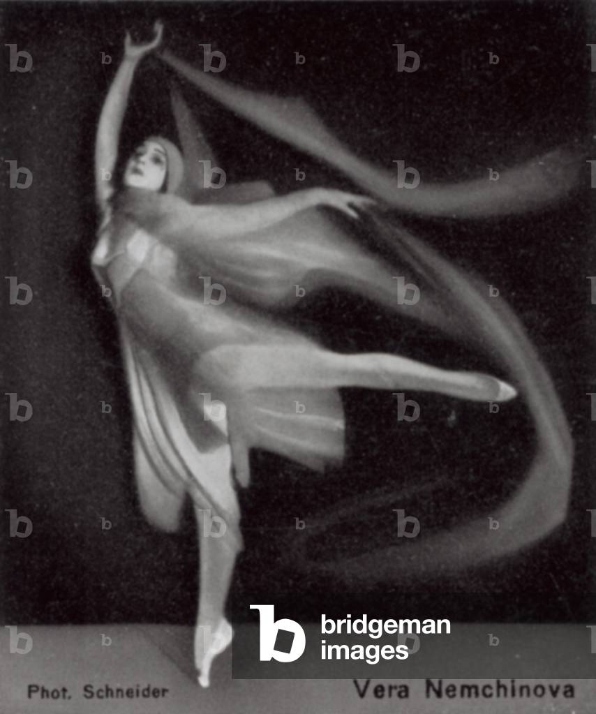 Vera Nemchinova (b/w photo)