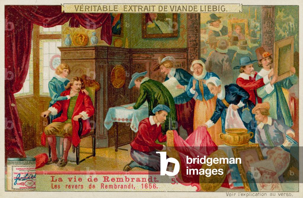 The Bankruptcy of Rembrandt (chromolitho)