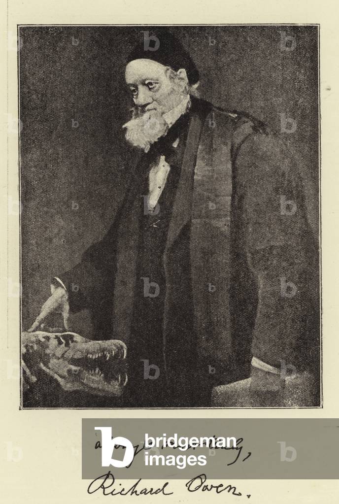 Sir Richard Owen, KCB, FRS (b/w photo)
