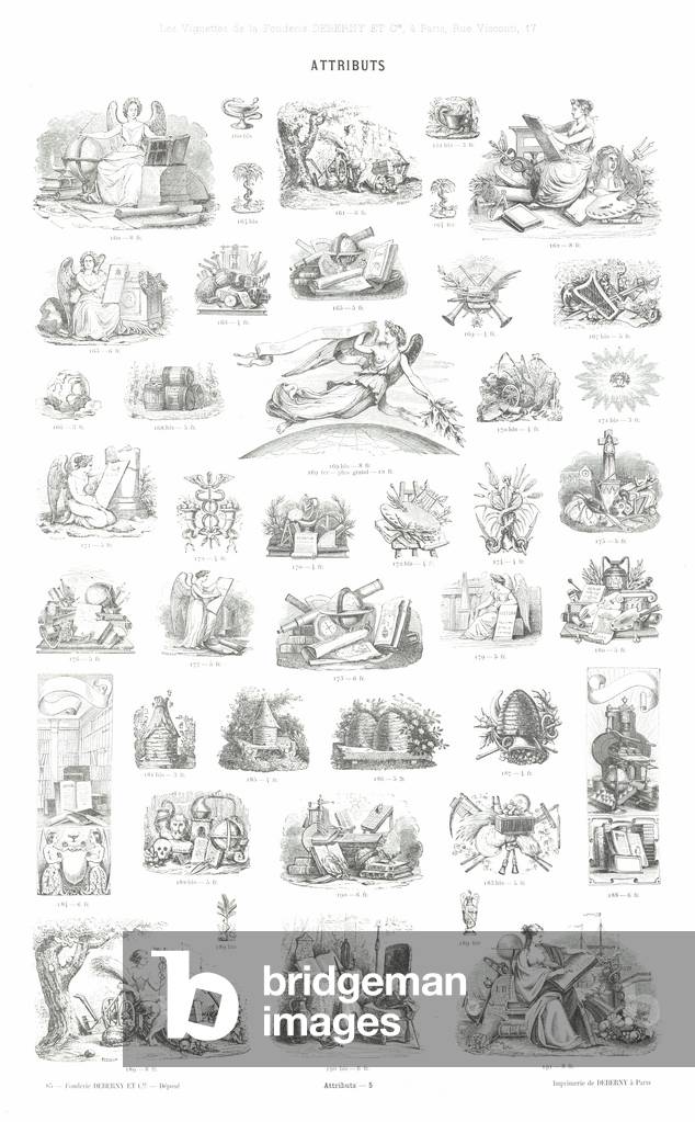 Page from Vignettes Typographiques (engraving)