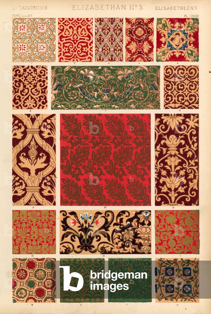 Elizabethan (colour litho)