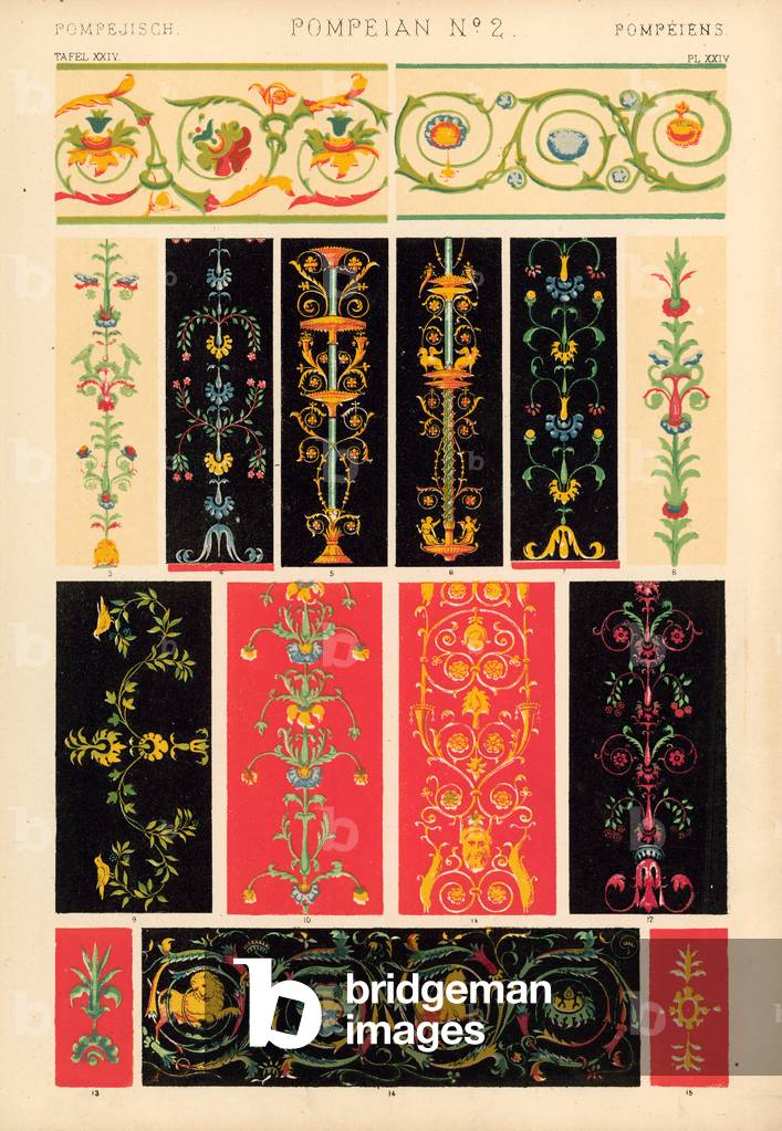 Pompeian (colour litho)