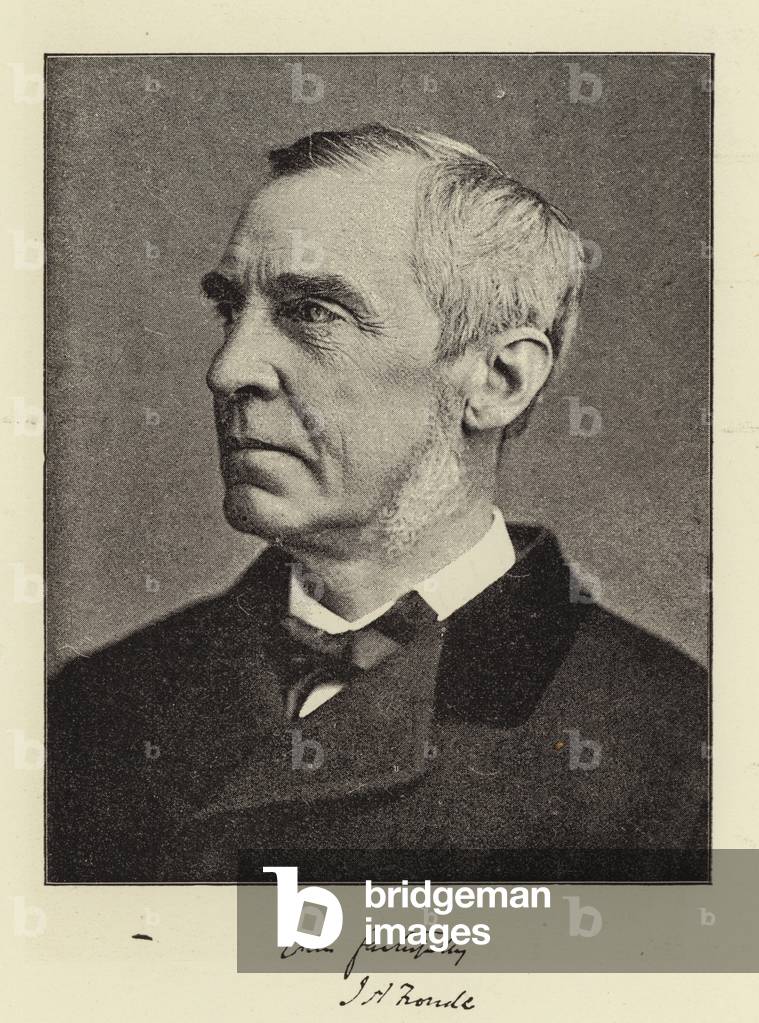 Mr J A Froude (b/w photo)