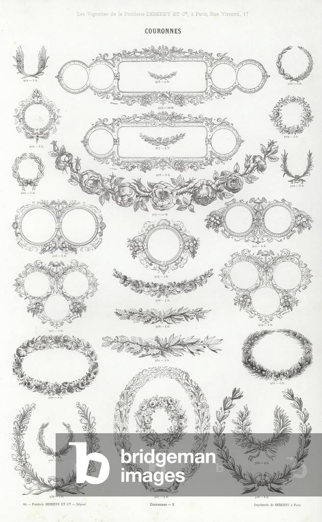 Page from Vignettes Typographiques (engraving)