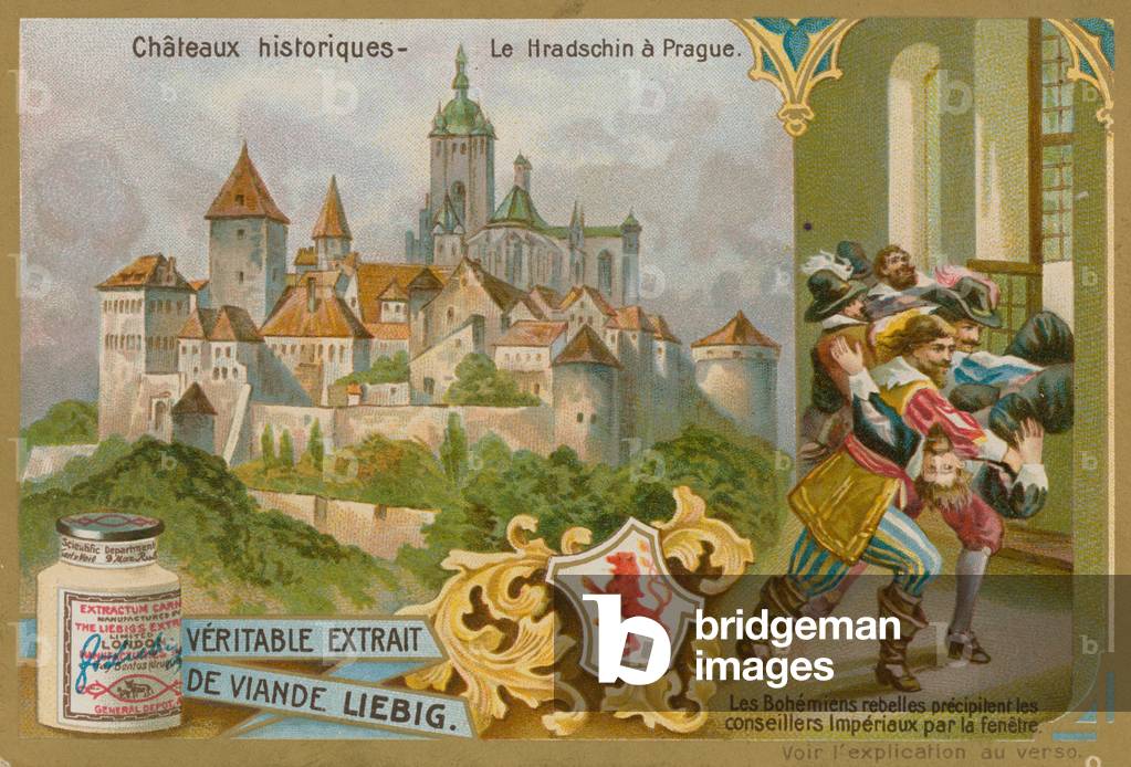 Hradschin in Prague (chromolitho)