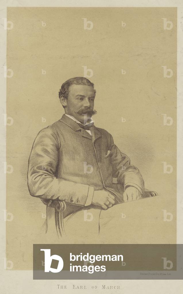 The Earl of March, Duke of Richmond (litho)