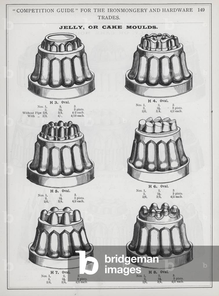 Page of catalogue for the Ironmongery and Hardware Trades, c 1895 (litho)