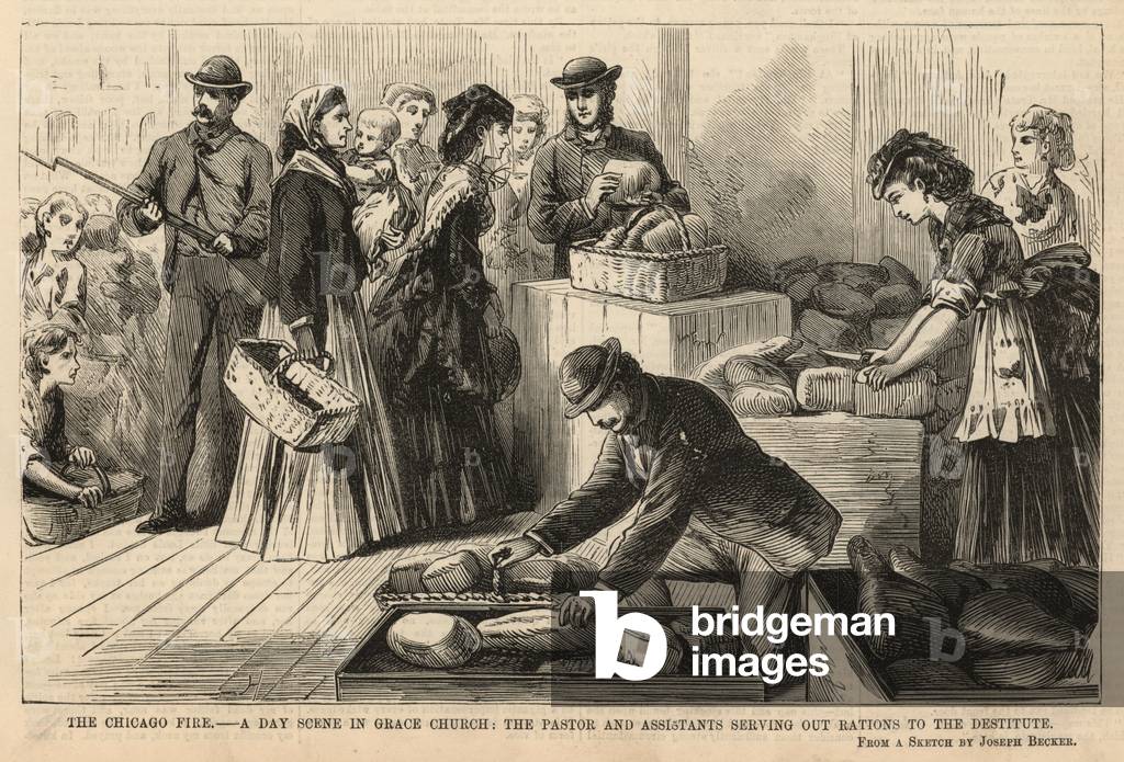 A day scene in Grace Church (engraving)