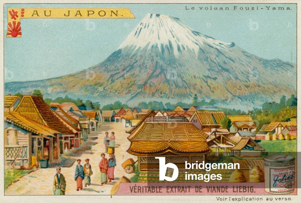 Mount Fuji (chromolitho)
