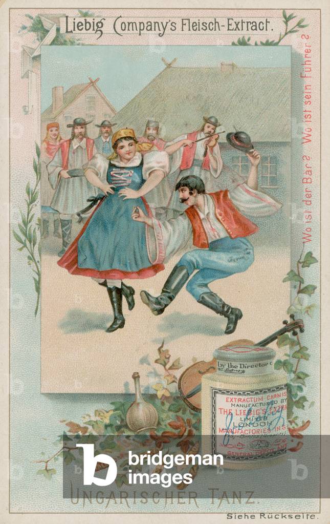 Hungarian Dance (chromolitho)