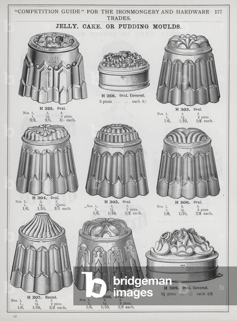 Page of catalogue for the Ironmongery and Hardware Trades, c 1895 (litho)