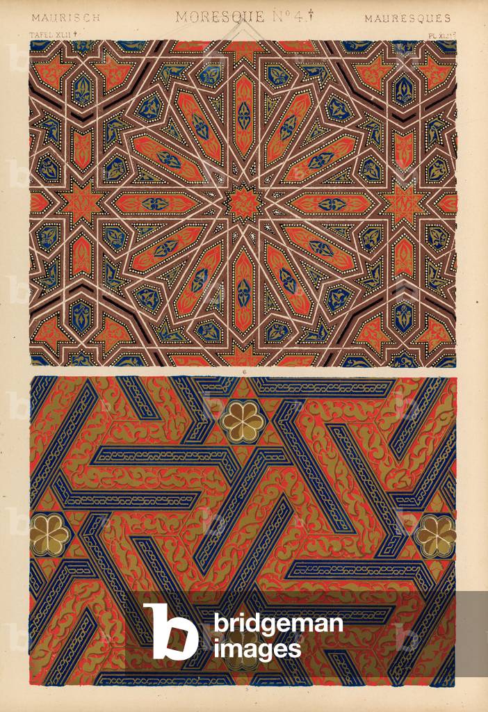 Moresque (colour litho)