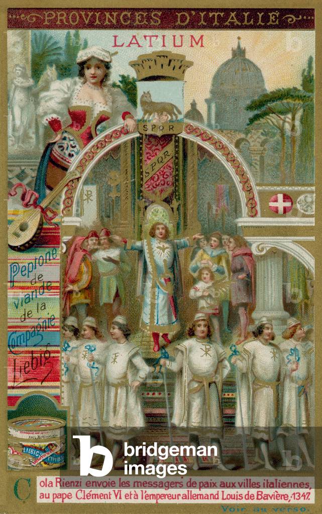 Latium (chromolitho)