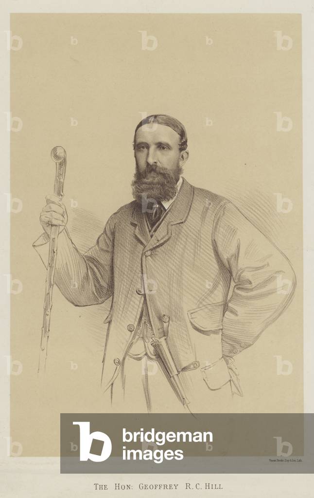 The Honourable Geoffrey R C Hill (litho)