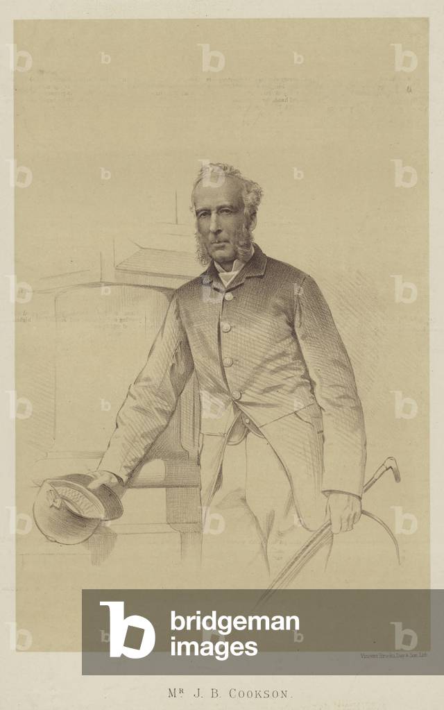 Mr J B Cookson (litho)