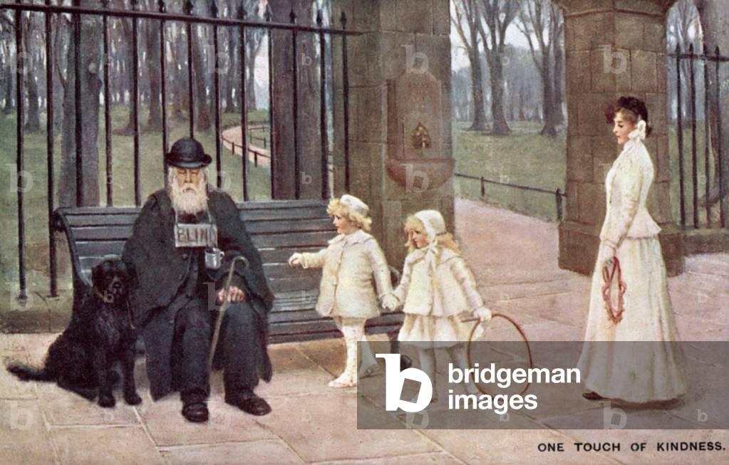 One touch of kindness (colour litho)